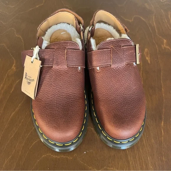 Dr. Martens Jorge Brando Shearling-Lined Sandals - Picture 2 of 6